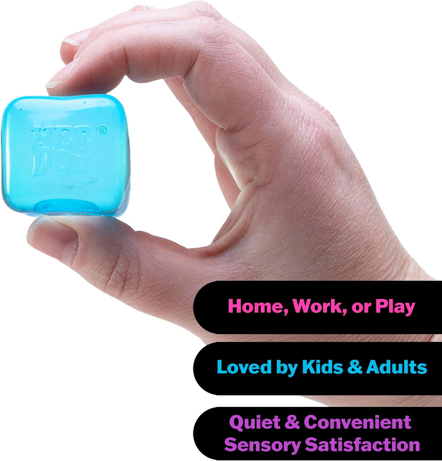 Schylling NeeDoh Nice Ice Baby - Sensory Squeeze Toy - Super Solid Squish - 1.25 Wide - Color May Vary (Pack of 1) : Toys & Games - Image 6